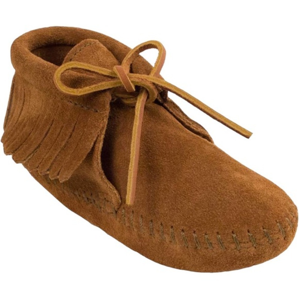 Minnetonka Classic Fringe Bootie Sz 2